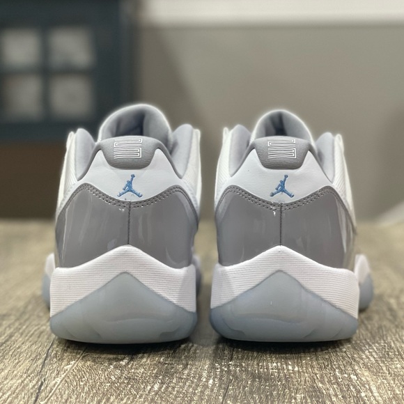 Nike Air Jordan 11 Xl Retro Low White Cement Grey Mens Basketball Sz 13 NEW - Picture 4 of 10